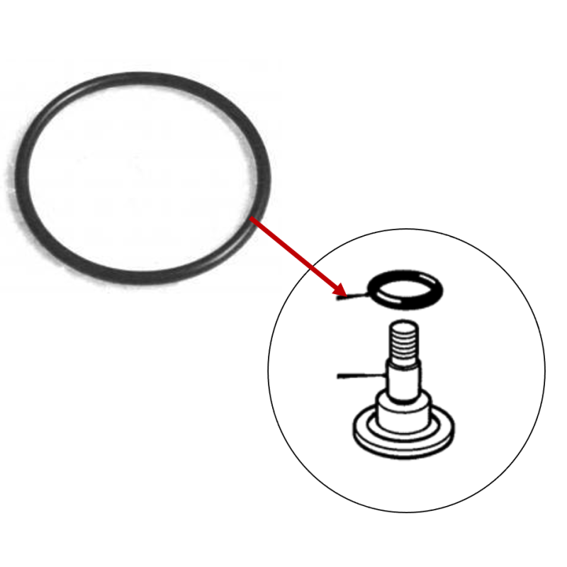 PAK052org O-ring afdichting selector 31B447
